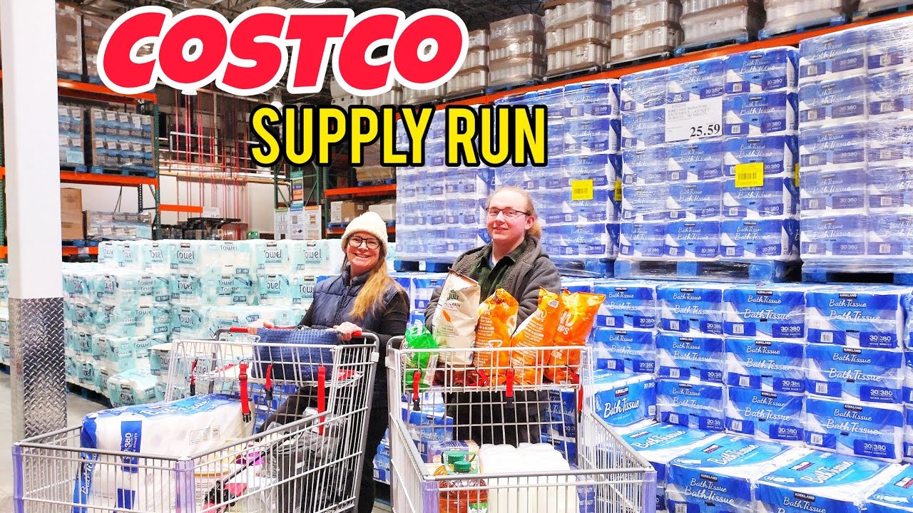 HUGE Supply Run in Alaska - shop with 3 of us! (COSTCO, Lowes and more!...)