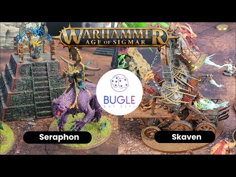 Seraphon vs Skaven | Age of Sigmar Battle Report | Battle of Bugle S3