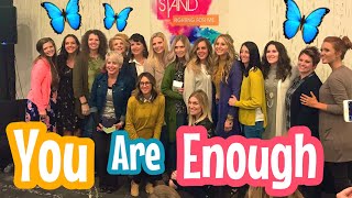 A Reason to Stand Conference!  (My first time speaking in public about my eating disorder!)