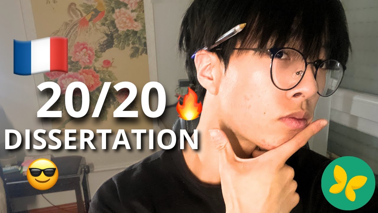 20/20 à la dissertation de français : GUIDE ULTIME 2024