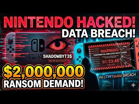 Watch R&D Masterclass: The ShadowBytes Nintendo Ransom and Employee Data Breach - DSTC Free Video Library