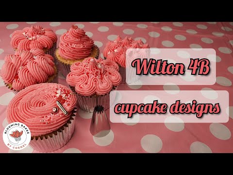 Cupcake decorating techniques - Wilton 4B