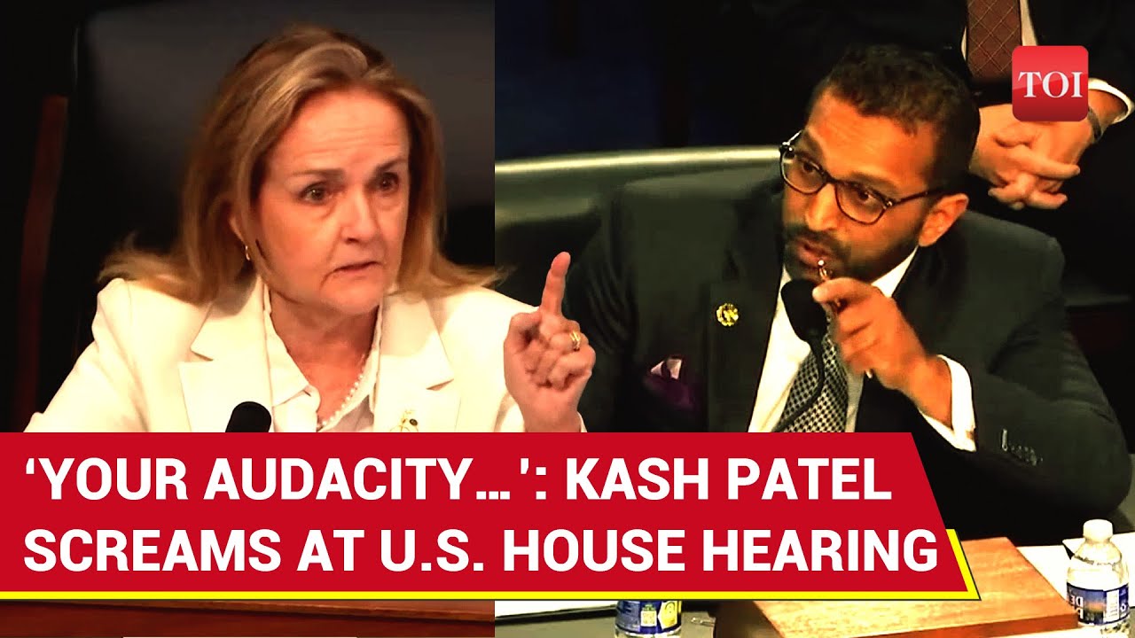 ’Do Drama On TV, Not Here…’: Kash Patel Shouts In US House After Being Called Trump’s ‘Gangster’