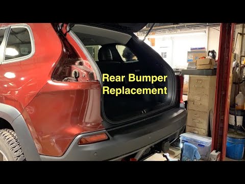 2019+ Jeep Cherokee Trailhawk Rear Bumper Cover Removal/Replacement