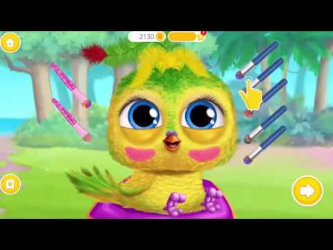 Fun New Born Baby Animal Care   Play Baby Animal Hair Salon 3 Fun Color Makeover Games For Children