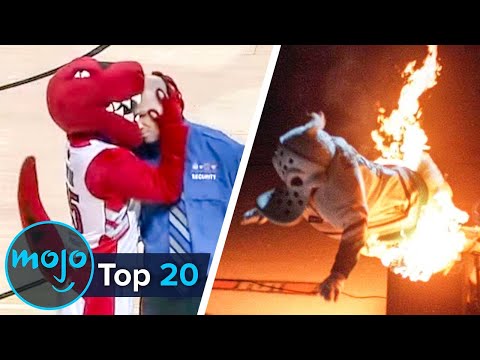 Top 20 Ridiculous Sports Mascot Moments Ever