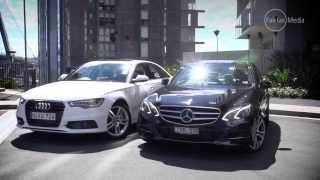 Audi A6 3.0 TDI v Mercedes-Benz E300 Bluetec Hybrid | Luxury | Drive.com.au