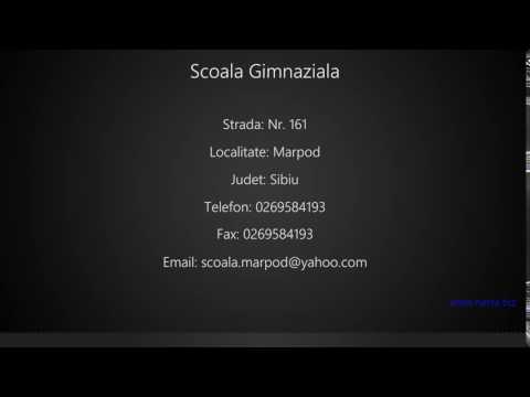 Scoala Gimnaziala Marpod