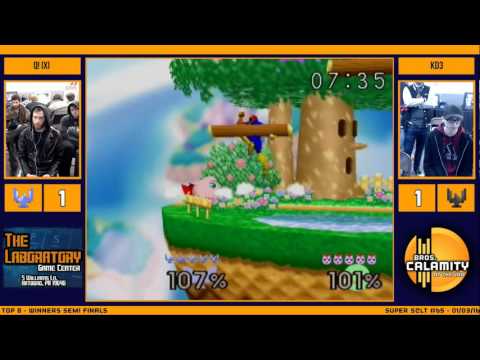 S@LT #65 | Q! iXi (Falcon) vs KD3 (Jigglypuff, Falcon) - Winners Semi Finals - SSB64 Singles