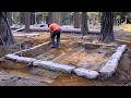 Man Builds Survival STONE SHELTER In The Forest Start To Finish By Thinkwilderness ​