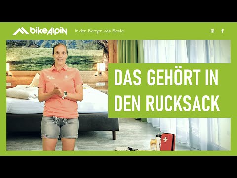 This is going in my backpack for the Transalp! Natascha with a cold on the Transalp =)