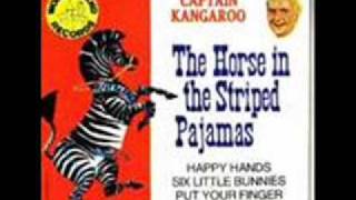 horse in striped pajamas