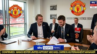 Download lagu 🚨BREAKING: MICHAEL CARRICK LY SIGNS FOUR-YEAR DEAL AS MANCHESTER UNITED MANAGER  mp3