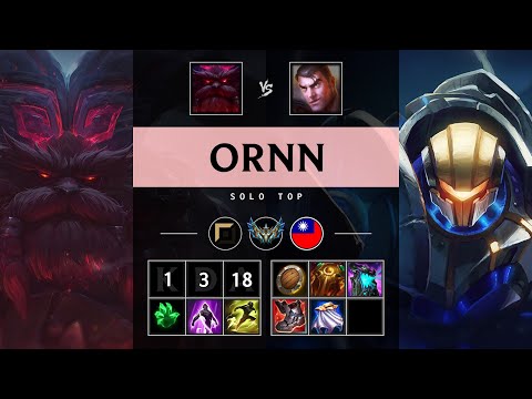 Ornn Top vs Jayce - TW Challenger Patch 25.18