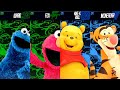 Elmo Cookie Monster Vs Winnie The Pooh Tigger Requested Smash Battle
