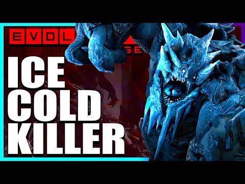 Glacial Behemoth Ice Cold Killer! Evolve Stage 2 2022 Multiplayer