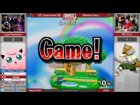 CFL Smackdown 126 Melee - Liquid`Hungrybox (Puff) vs PG | Plup (Fox) - Winners Finals