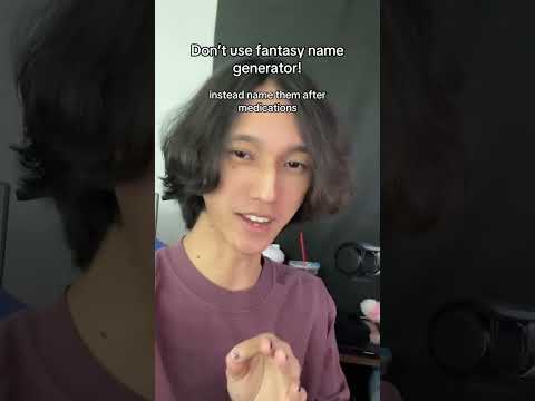 Donʻt Use Fantasy Name Generator! Do THIS Instead! #dnd #dnd5e #dungeonsanddragons #ttrpg