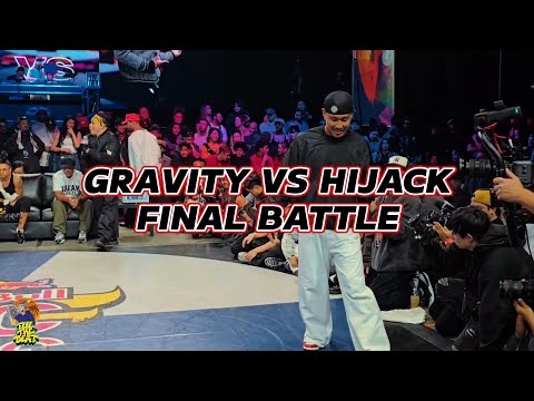 GRAVITY VS HIJACK-RED BULL BC ONE CAMP USA 2025-FINAL BATTLE- #DJGLEG