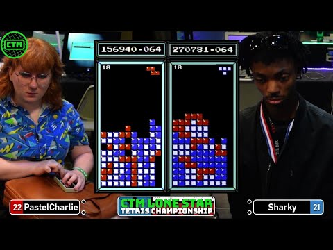 Charlie, Sharky, DaAsiann, B14NK | Redemption Rd 1+2 | Classic Tetris Monthly Lone Star