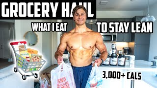 What I'm EATING to STAY LEAN This Summer | My Reverse Dieting GROCERY HAUL | 3,000+ Cals