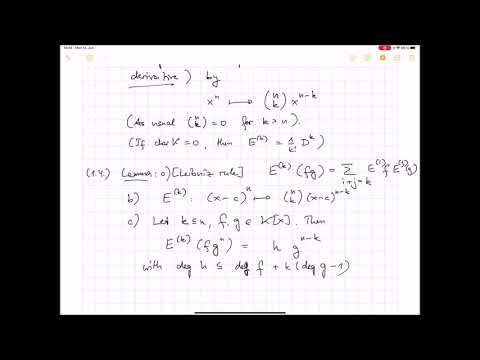 Valentin Blomer: The polynomial method for point counting and exponential sums, Lecture 1