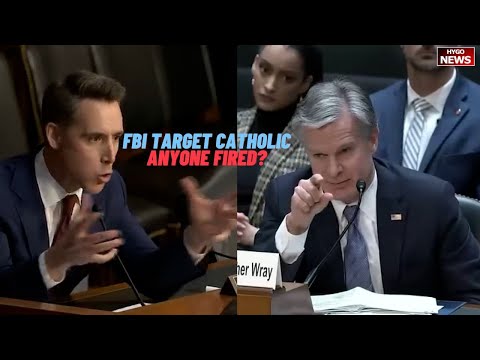 FBI Memo Target Catholic Churches & Choirs: Dir Chris Wray Refuses To Answer Anyone Fired