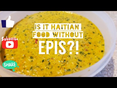 HAITIAN EPIS 🇭🇹 | EPIS | BASE TO MANY HAITIAN DISHES | HAITIAN GREEN SEASONING || A TASTE OF K