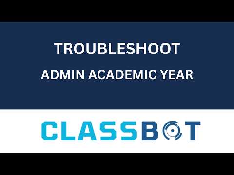 Fix: How to Change an Admin's Academic Year Access