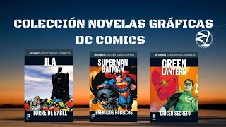 2) COLECCIÓN NOVELAS GRÁFICAS DC CÓMICS: JLA: Torre de Babel, Enemigos Públicos. Origen Secreto