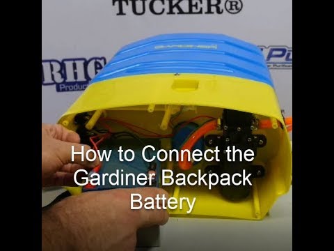 How to Connect your Gardiner Backpack Battery