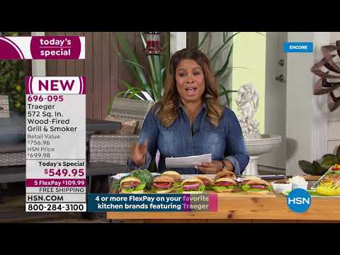 HSN | Traeger Grilling & Smoking 05.09.2020 - 02 AM