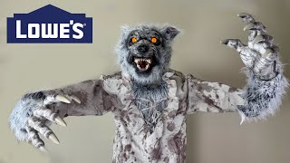 Bloodhowler Werewolf Animatronic 2025 Lowe’s Unboxing & Demo