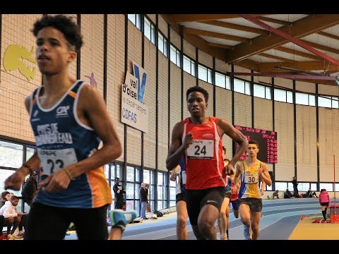 800m CAM/JUM - FINALE A - Champts IDF en salle C/ J - EAUBONNE - 11/02/2018