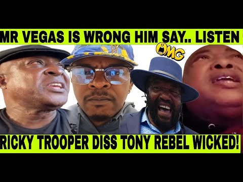 LOOK! RICKY TROOPER ATT@CK MR VEGAS & TONY REBEL WICKED & DEFEND LITTLE JOHN! JAH CURE IN TROUBLE