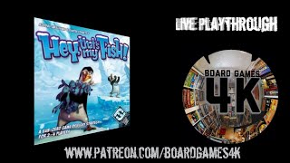 Hey That's My Fish! Boardgame - 2 Player Live Playthrough (4K)