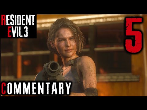 Tough Enemies: Resident Evil 3 Remake Walkthrough Part 5 - Lickers Return & Another Big Battle