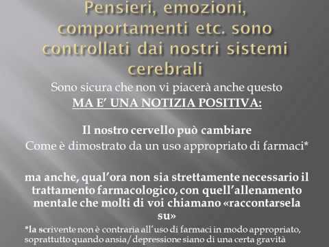 Il mio psicologo mi chiede di "raccontarmela su"