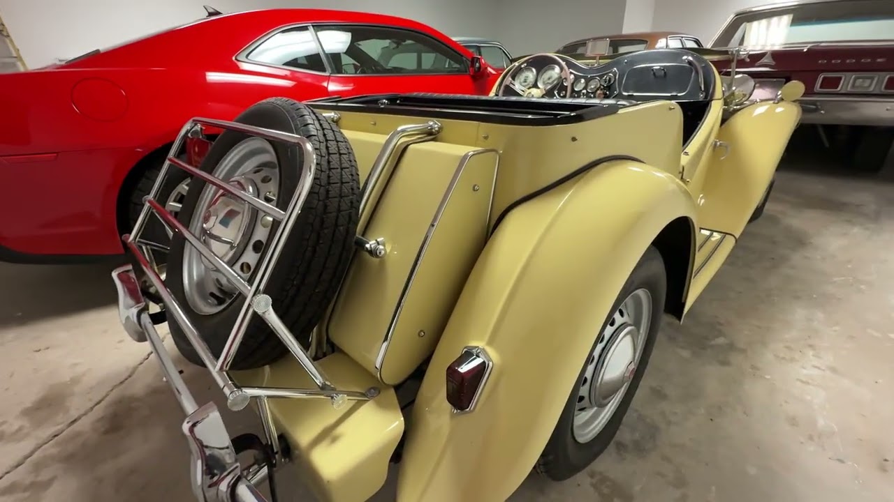 1952 MG TD Roadster 4-Speed Manual, Restored