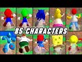 85 Characters Cannon Shot Animations Super Mario 64 PC Port
