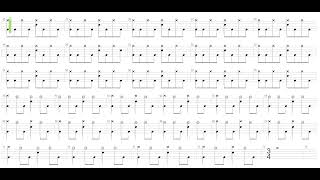 Untitled + Scarlet + Drum only + Drum tab