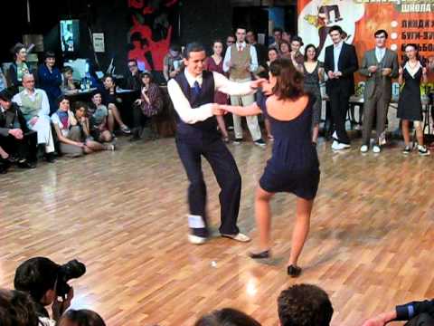 107 Tantsklass Cup 2011 Lindy Hop Main Class Finals - Slow Natalia Borodulina & Egor Rudometkin