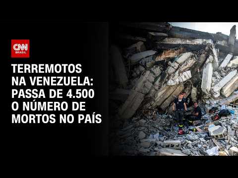 Terremotos na Venezuela: Número de mortos após tremores sobe para 4.561 | LIVE CNN
