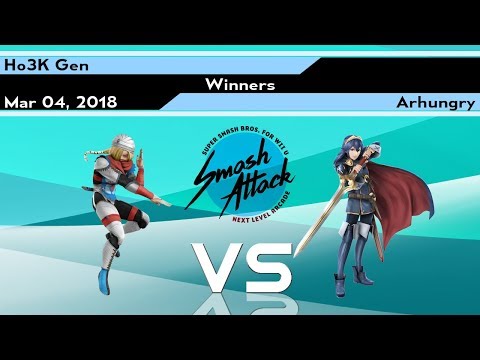 Smash Attack 25 - [Winners] Ho3K Gen vs Arhungry