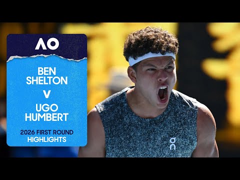 Ben Shelton v Ugo Humbert Highlights | Australian Open 2026 First Round