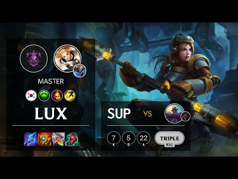 Lux Support vs Braum - KR Master Patch 11.19