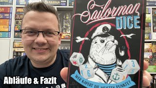 Sailorman Dice (Moses Verlag) - Roll & Write Spiel ab 10 Jahren