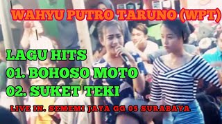Download lagu Lagu hits, bohoso moto, suket teki,  cover, jaranan ndadi, wahyu putro taruno, mp3