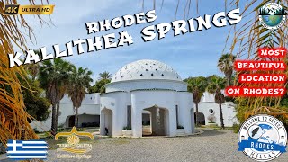 KALLITHEA SPRINGS - Most Beautiful location on Rhodes | Greece | 4K UHD