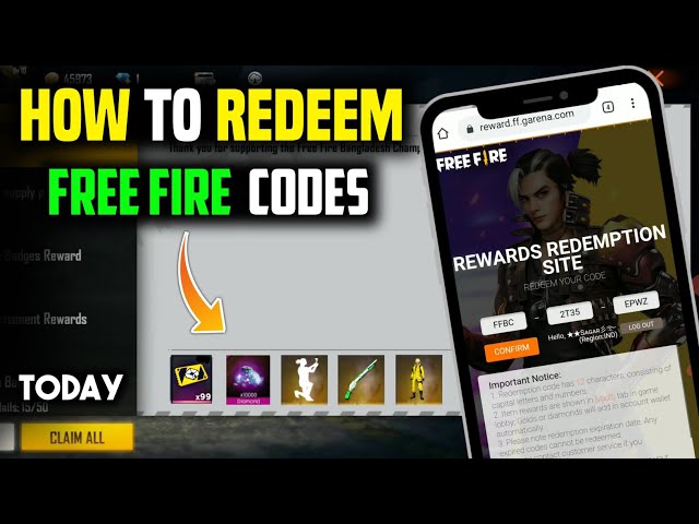 Free Fire Redeem Code 